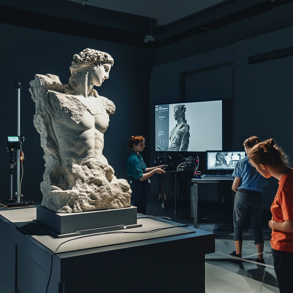 博物馆3D扫描 3D scanning & Modeling